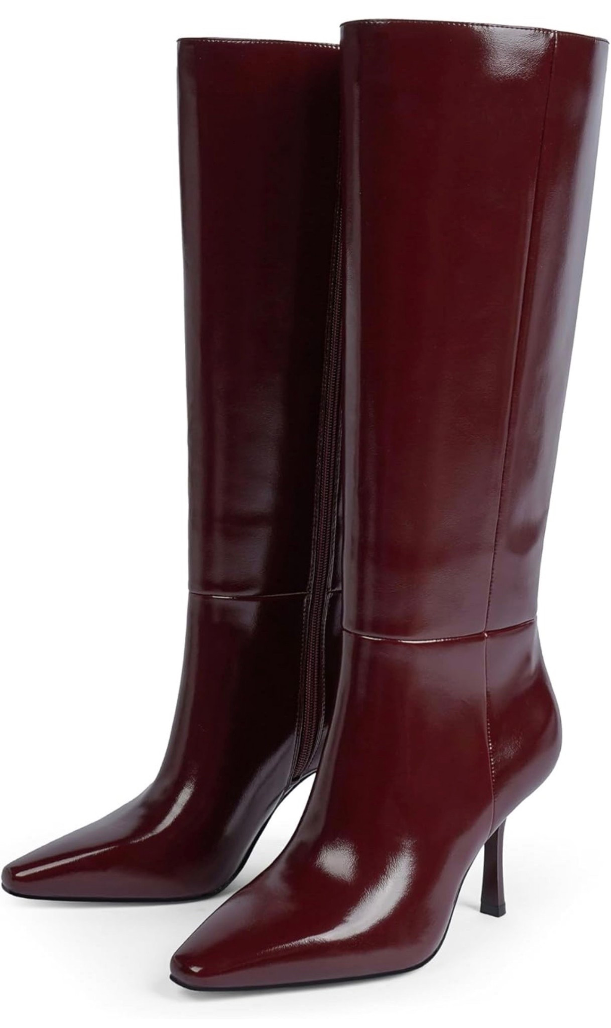 Knee High Boots  Square Toe Stiletto Tall Boots Side Zipper  Boot 

#LTKFindsUnder50 #LTKGiftGuide #LTKHoliday