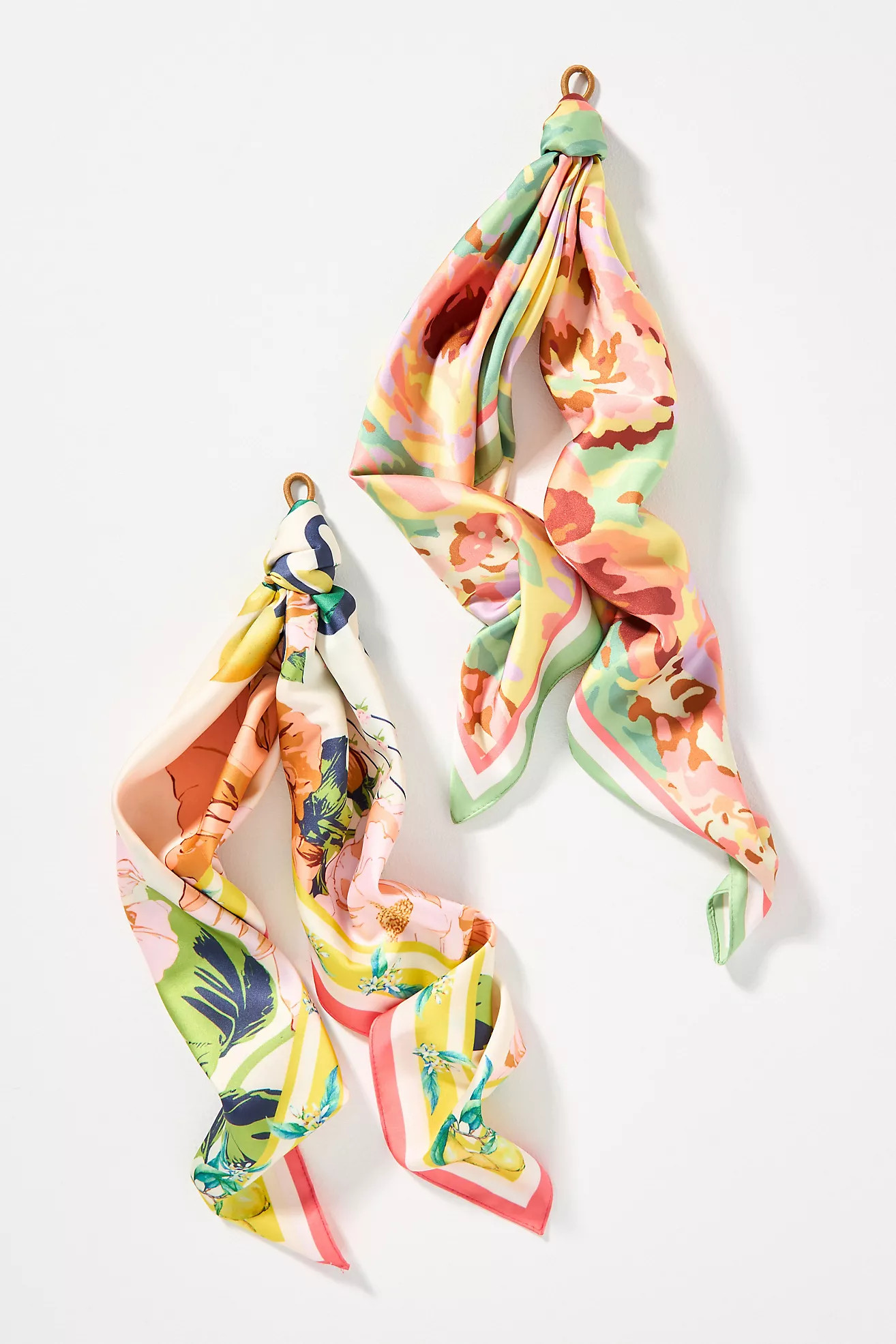 Gardenia Floral Hair Scarf | Anthropologie (US)