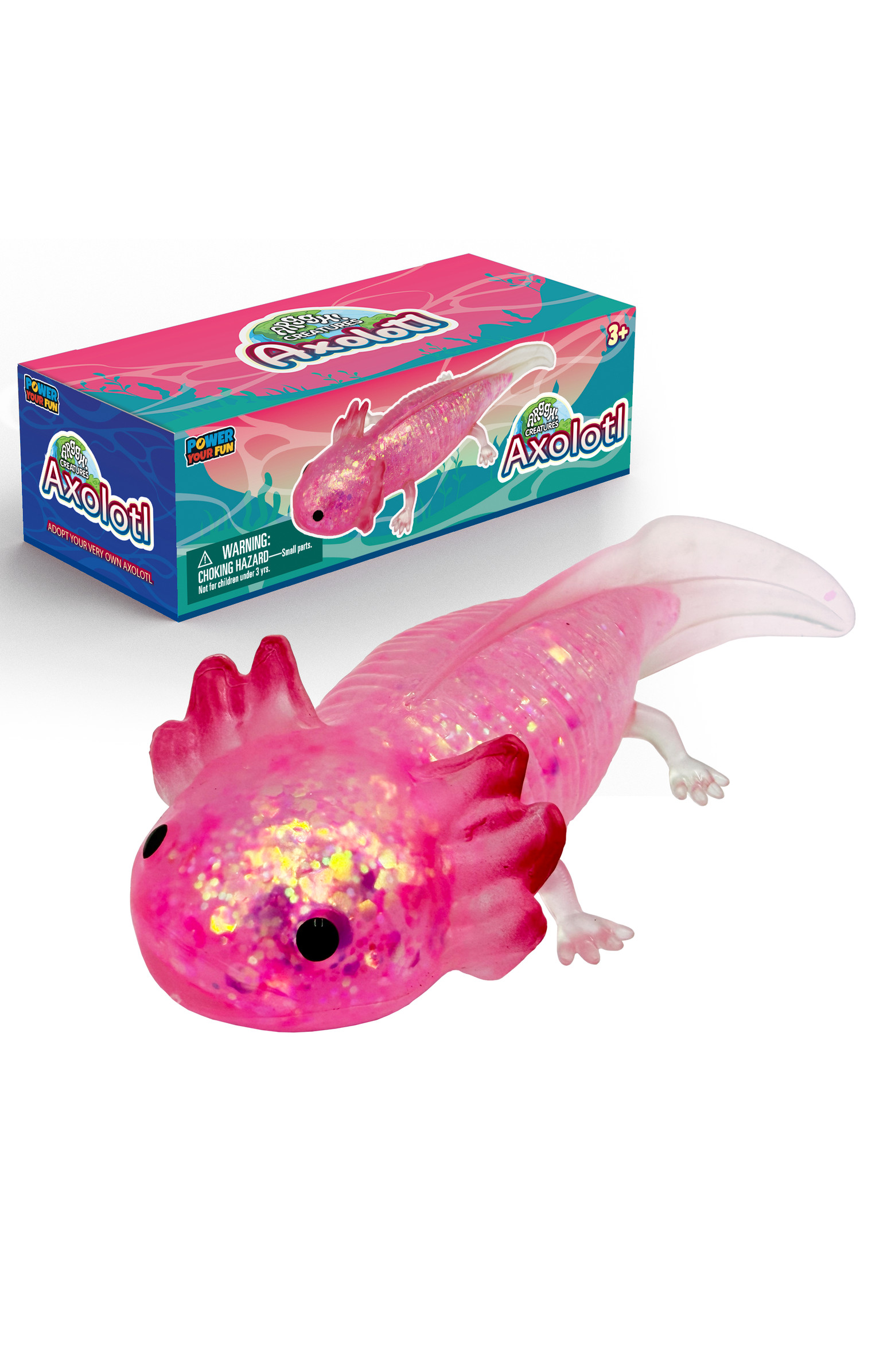 Axolotl Stress Toy - Glitter Pink | Nordstrom