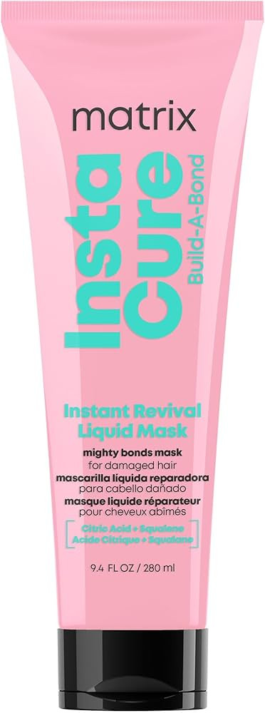 Matrix Instacure Build-A-Bond Instant Revival Liquid Mask - Repairs Very Damaged Hair, Citric Aci... | Amazon (US)