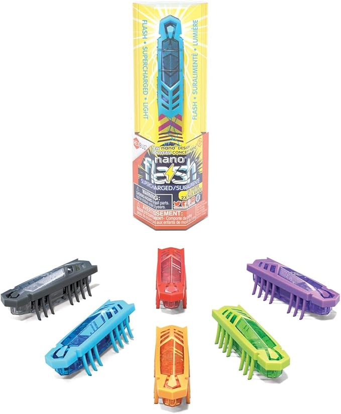 HEXBUG Flash Nano Single - Interactive Sensory Vibration Toy for Kids - Assorted Colors | Amazon (US)