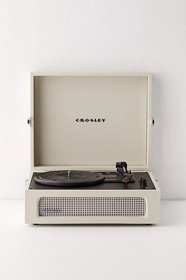 Crosley Voyager Bluetooth Record Player in Cream at Urban Outfitters | Urban Outfitters (US and RoW)