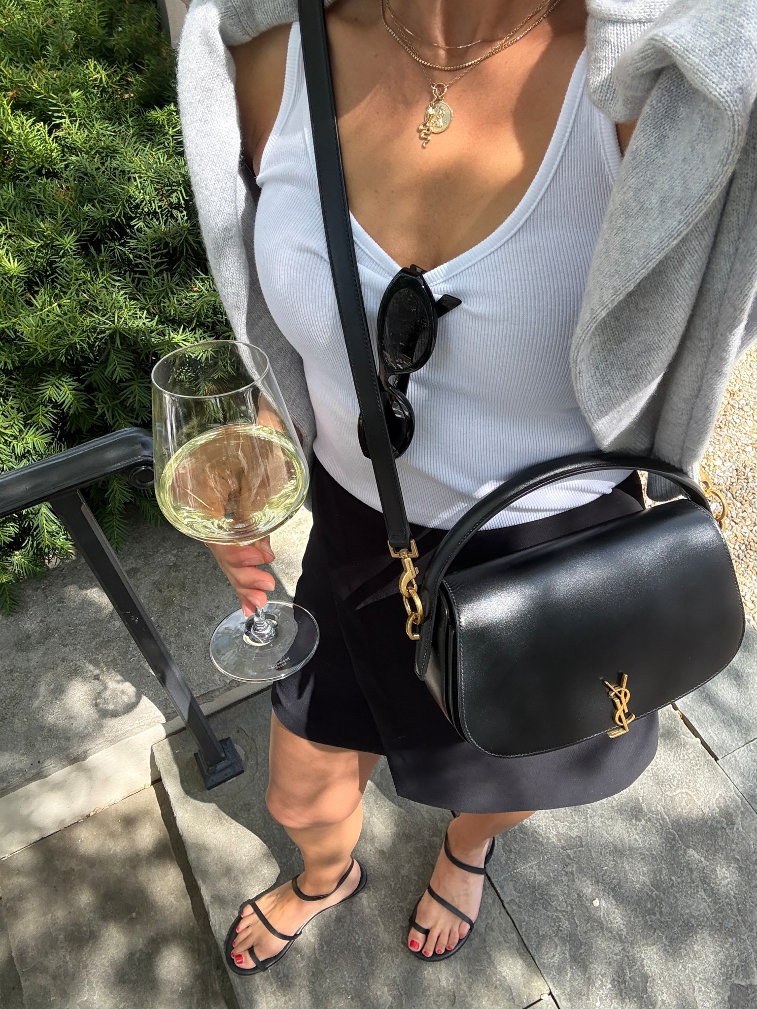 Wearing 2 skort, small tank, small cashmere sweater, sandals tts 

#LTKFindsUnder100 #LTKOver40 #LTKStyleTip