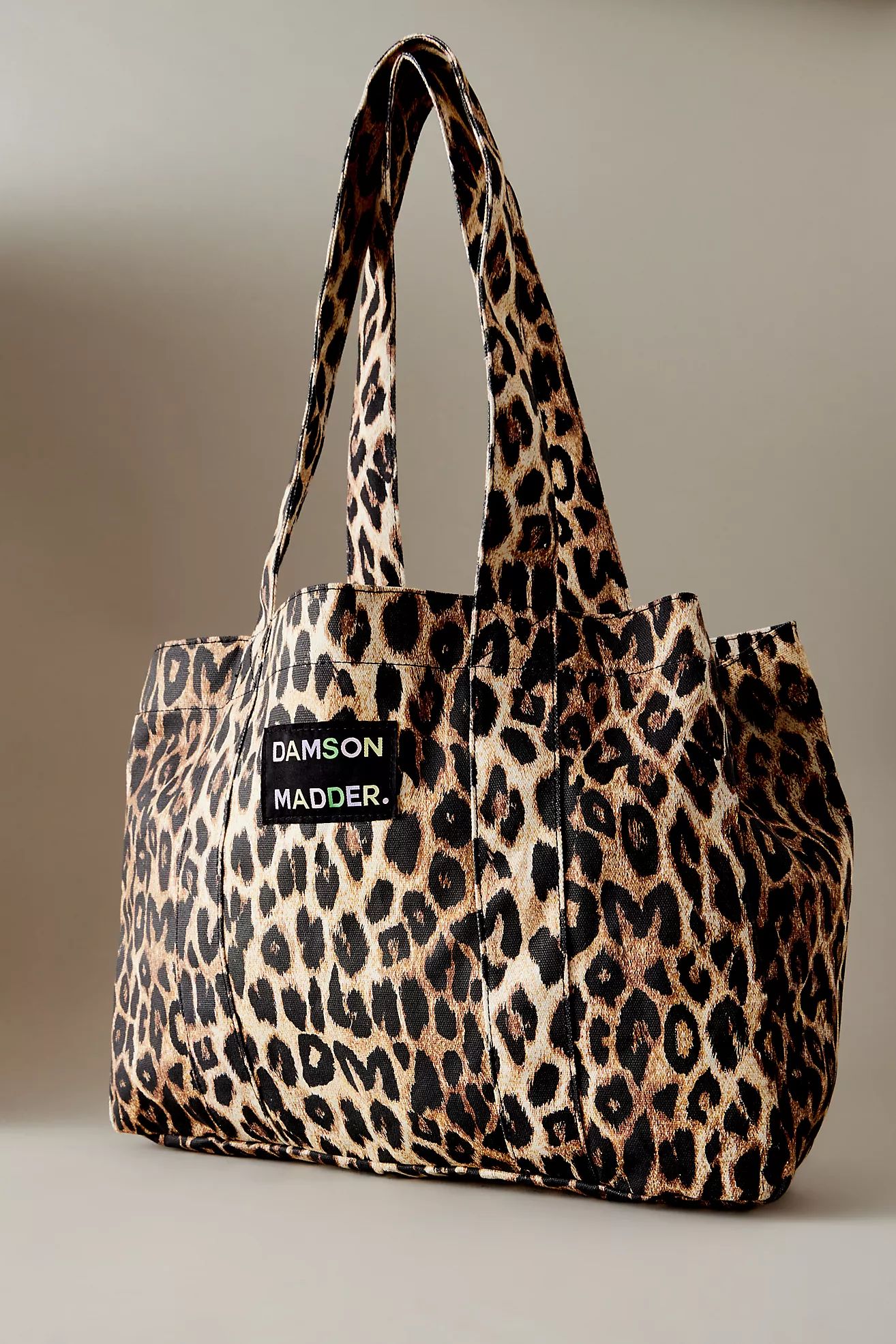 Damson Madder Leopard Print Tote Bag | Anthropologie (UK)