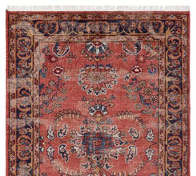 Jaclyn Hand-Knotted Wool Rug | Pottery Barn (US)