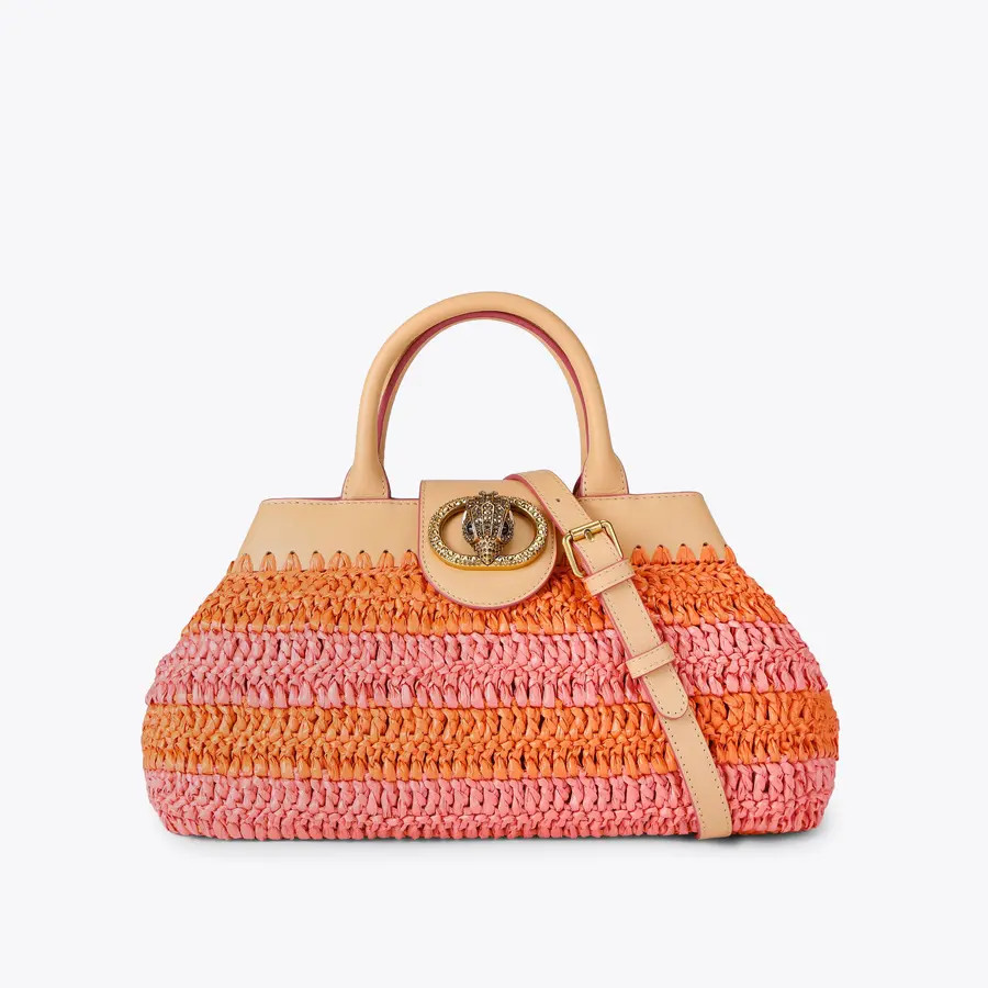 KC CHELSEA HOBO HANDLE Orange Pink Top Handle Bag by Kurt Geiger London | Kurt Geiger US
