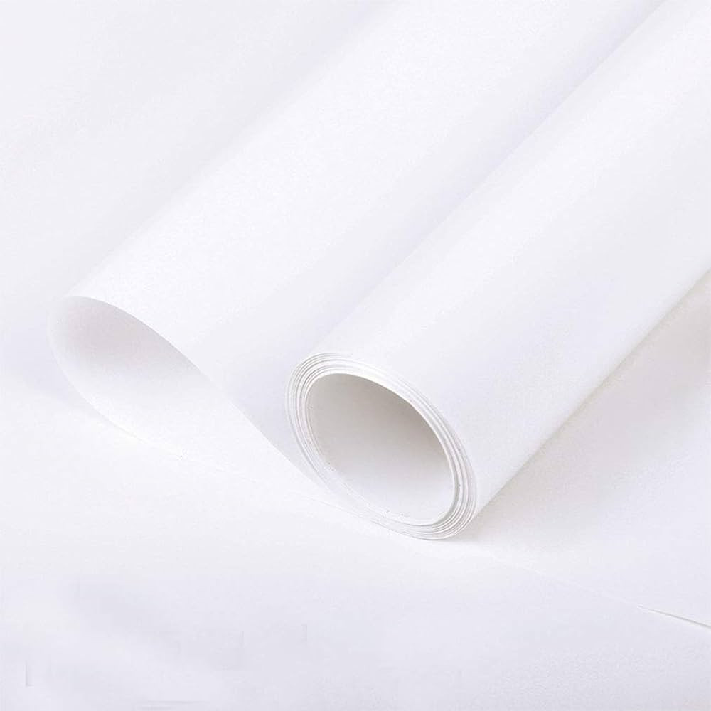 FWSA WRAPS Flower Wrap Paper Rolls White Korean Floral Bouquet Wrapping Paper Supplies Waterproof... | Amazon (US)