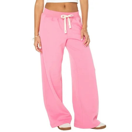 Celebrity Pink Women s and Women s Plus Wide Leg Sweatpants Sizes XS-4X | Walmart (US)