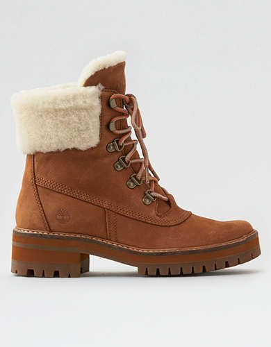 Timberland Courmayeur Valley Boot, Tan | American Eagle Outfitters (US & CA)