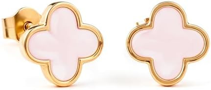 HighSpark Clover Earrings for Women | Four Leaf Stud Earrings for Women | Lovely Gift | Amazon (US)
