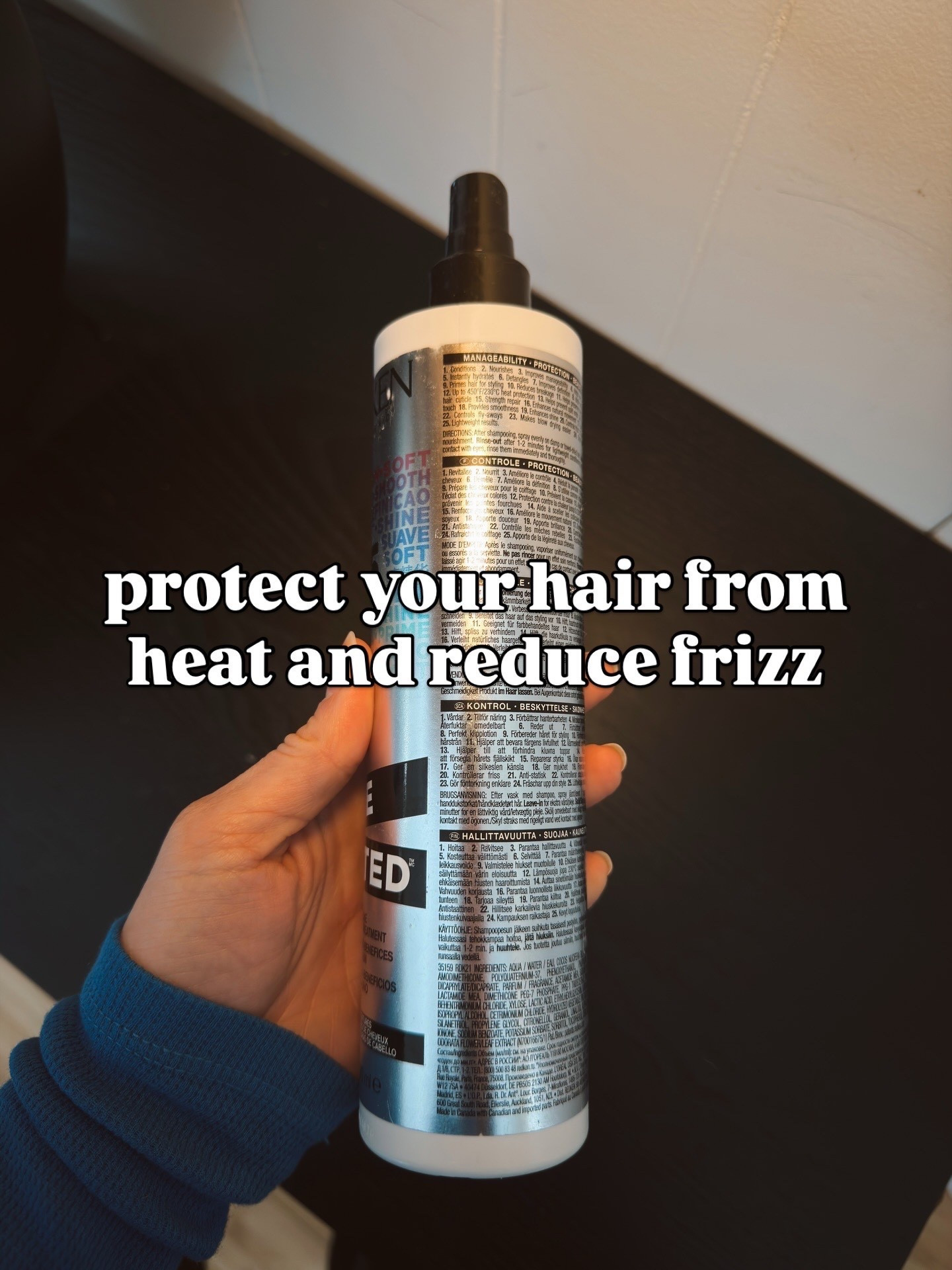 Going from a very bleached blonde to darker I’ve really had to protect my hair! This is a gray leave in before you add heat 

#LTKootd #LTKBeauty #LTKSeasonal