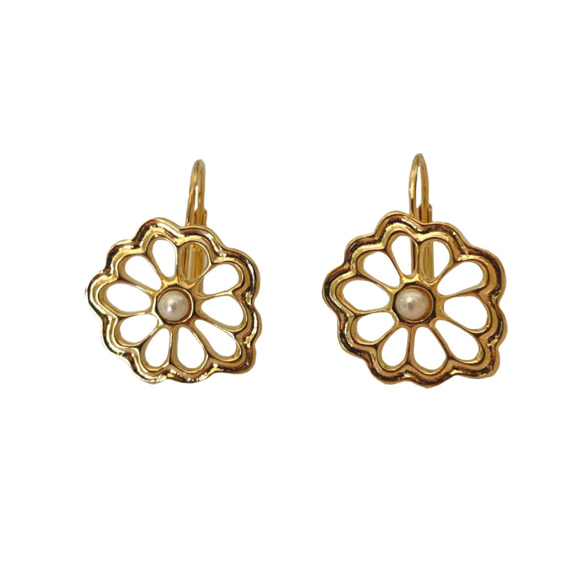 Okra Drop Earrings | Goldbug Collection