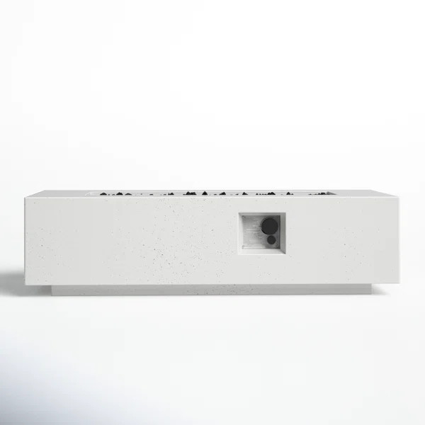 Rashid Concrete Propane Outdoor Fire Pit Table | Wayfair North America