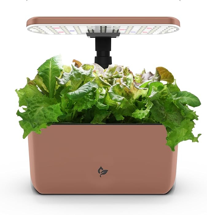 AeroGarden Harvest Lite, sistema hidropónico de jardín interior con luz LED de crecimiento, cap... | Amazon (US)