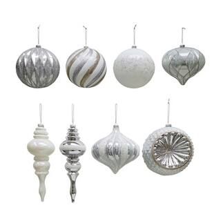 Assorted Jumbo Metallic & White Shatterproof Ornament by Ashland®, 1pc. | Michaels | Michaels Stores