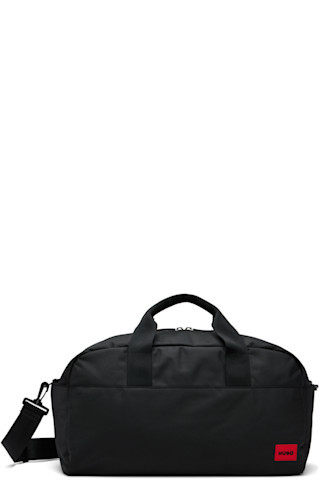 Black Logo Duffle Bag | SSENSE