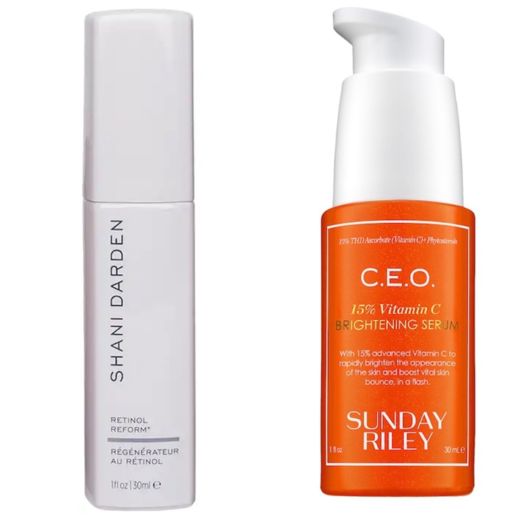 My ride or die retinol & vitamin C I swear by these and included in the @sephora sale 

Use code:SAVINGS at checkout 

Vitamin C in the AM
Retinol in the PM 

#LTKsalealert #LTKbeauty #LTKunder100