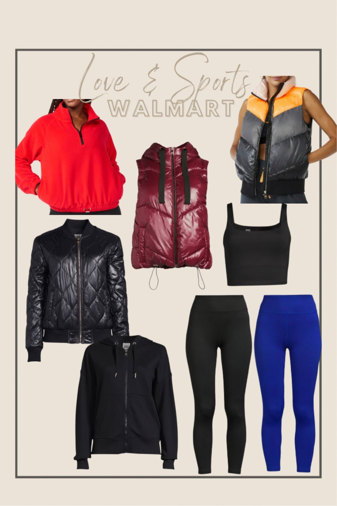 Walmart love & sports
@walmart #ad #walmartpartner @shop.LTK #liketkit


#LTKstyletip #LTKfit #LTKunder50