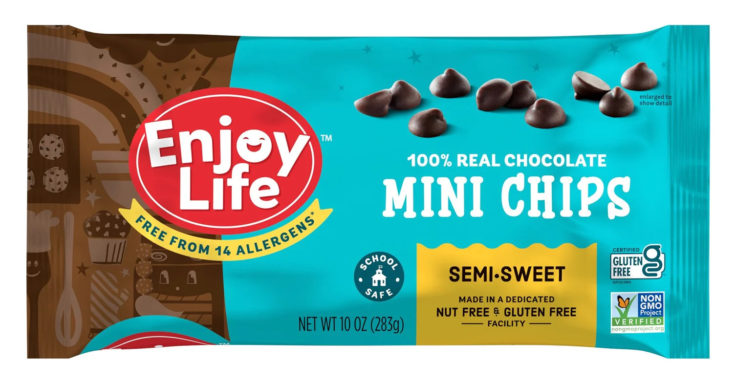 Enjoy Life Semi-Sweet Mini Chocolate Chips, 10 oz Bag - Walmart.com | Walmart (US)