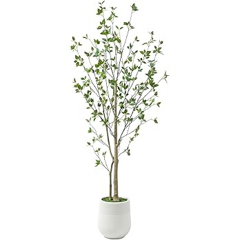 Bellacat 6ft Minimalist Artificial Citrus Tree with Large Exquisite Planter, 72in Faux Citrus Tre... | Amazon (US)
