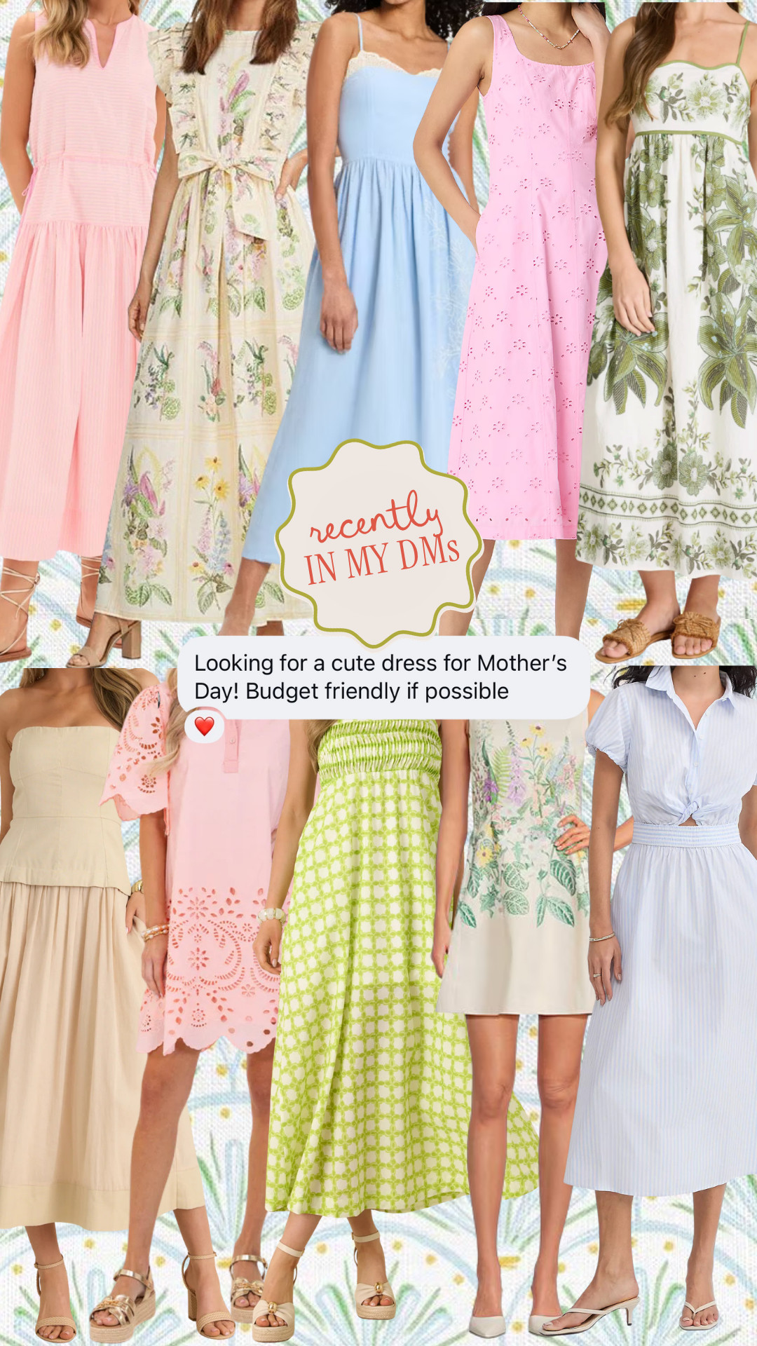Loving these dresses for Mother's Day weekend!! 

 