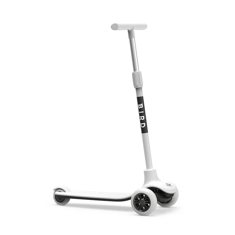 Bird Birdie 3-Wheeled Kick Scooter for Kids, Adjustable Height Handle, Lean to Steer, Back Stomp ... | Walmart (US)