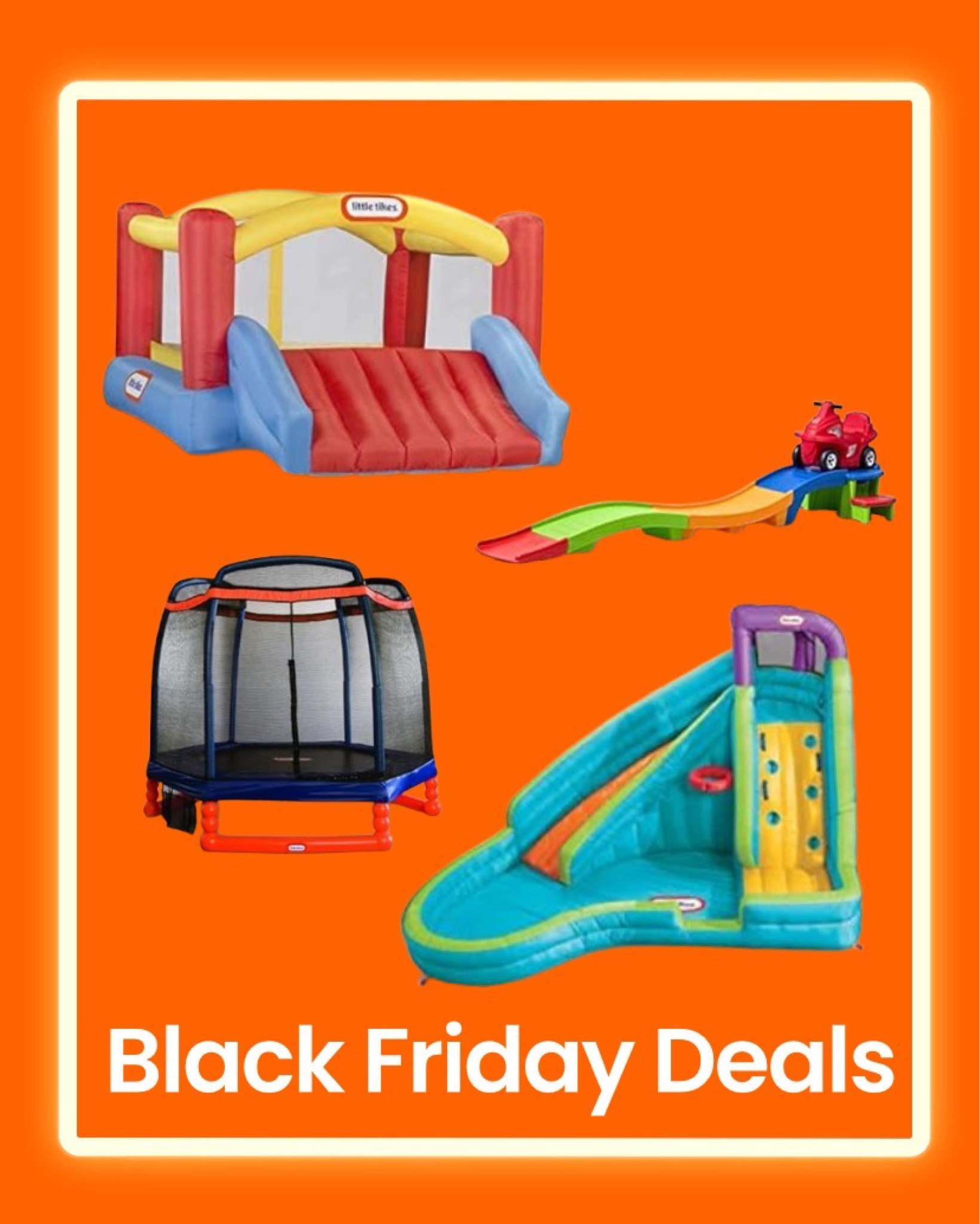 Kids Black Friday deals on Amazon ! Perfect gift for energetic toddlers or preschoolers! We had and loved all of these items and they lasted forever !

Kids play equipment Black Friday deals
Toddler gift
Preschool age gift 
Black Friday kids toys 

#LTKCyberWeek #LTKHoliday #LTKGiftGuide