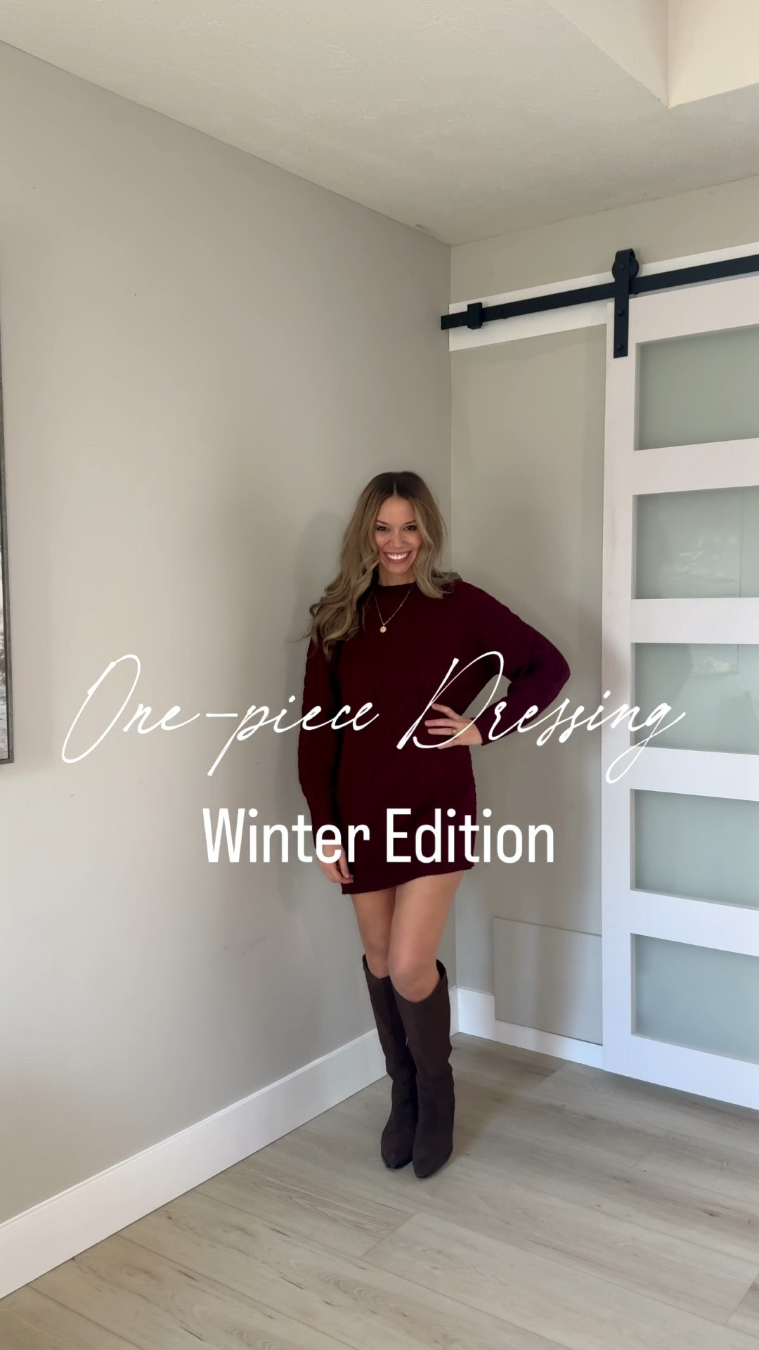 When layers feel like too much — a sweater dress + knee-high boots is my go-to outfit formula. Add tights if needed 🤍

Comment SHOP and I’ll DM you the links.

⠀⠀⠀⠀⠀⠀⠀⠀⠀

#winteroutfitinspo
#onepiecedressing
#kneehighbootsoutfit
#styleformulas

#LTKootd #LTKgrwm #LTKFindsUnder50