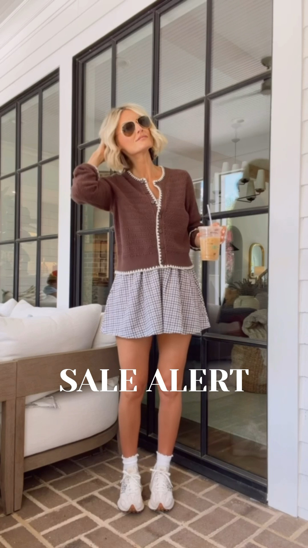 This blue and brown combo is everything- so good! Love the elevated look that layering the cardigan over this active dress looks. Wearing S in both. I currently have a code for 15% off your purchase - use AFLOVERLY at checkout!

Loverly grey, ypb dress, how to style active dress, 327 new balance, brown cardigan, Abercrombie finds, affordable everyday athleisure look

#LTKSeasonal #LTKootd #LTKActive