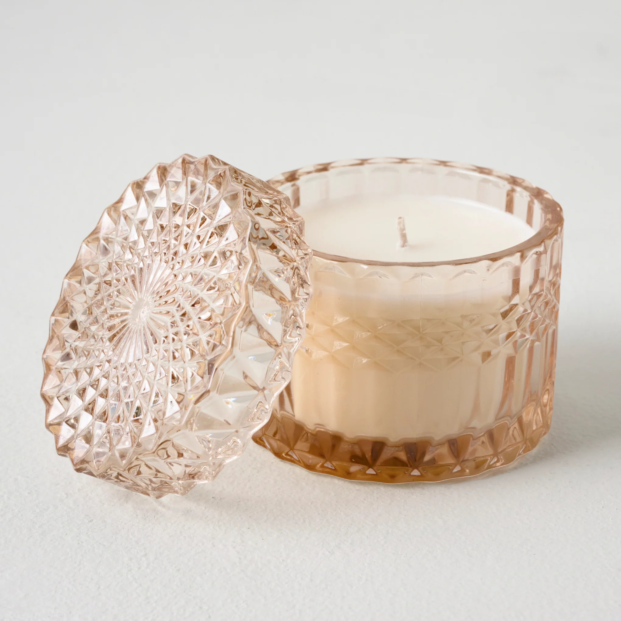 Magnolia Morning Light Glass Candle | Magnolia