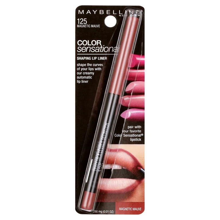 Maybelline Color Sensational Shaping Lip Liner Makeup, Magnetic Mauve | Walmart (US)