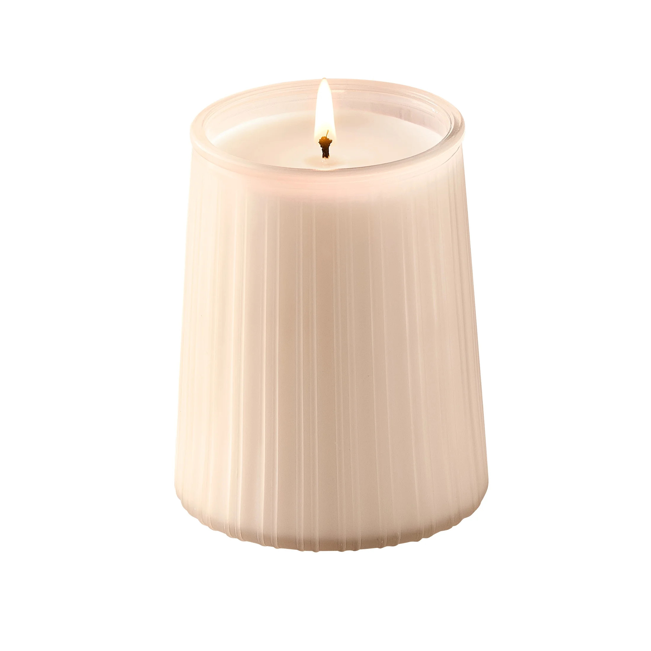 Better Homes and Gardens 16.1 oz. Salted Coconut and Mahogany Scented Ribbed Jar Candle | Walmart (US)