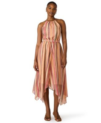 Women's Dalina Halter Neck Sleeveless Dress | Macy's