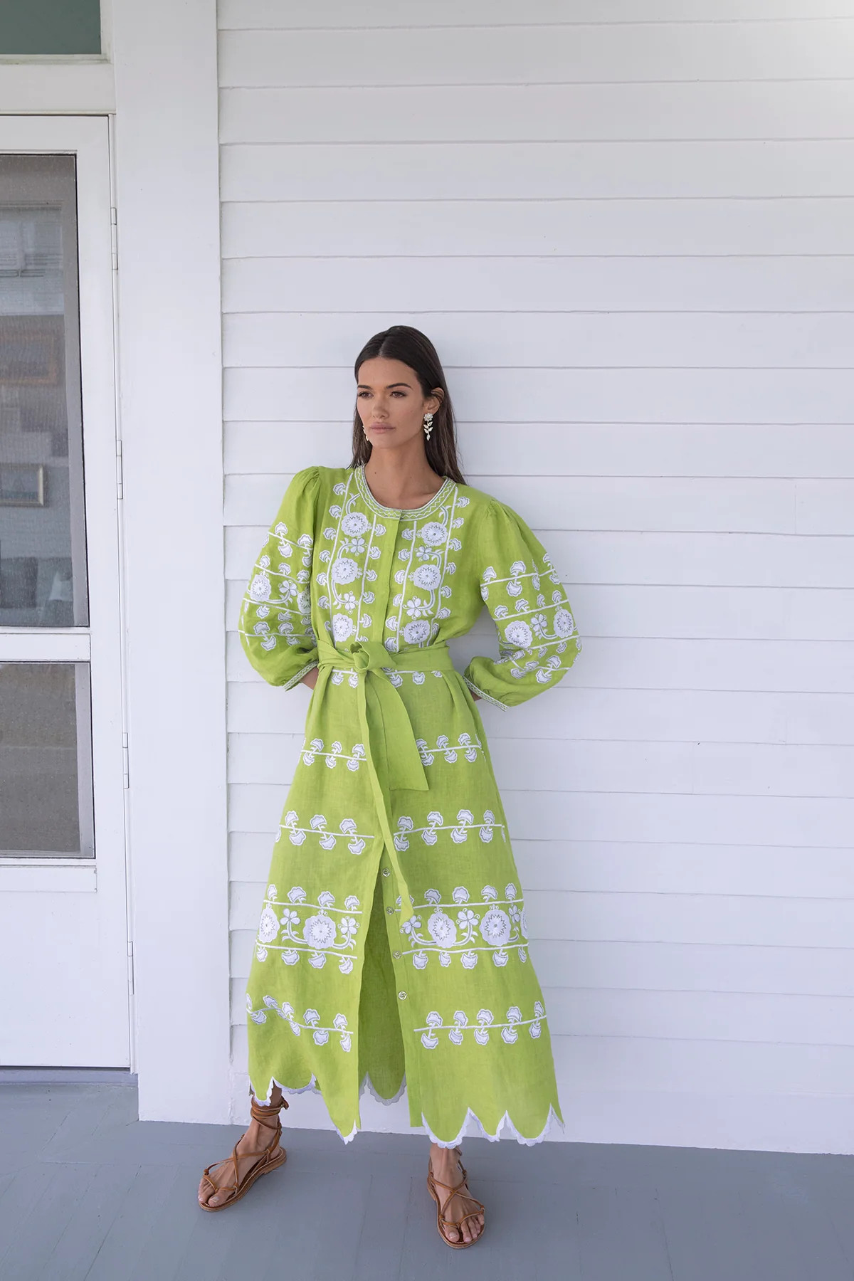 Lime Lucia Dress | ASHA by ADM
