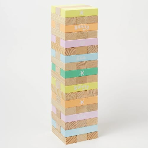 Sunnylife Giant Jumbling Tower | Pool Side Pastel Gelato | Amazon (US)
