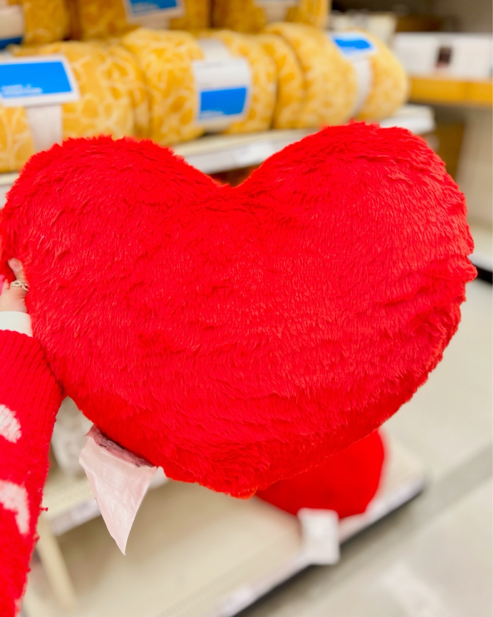Heart shaped pillow! Also comes in pink! Priced at $10 

#LTKHome #LTKGiftGuide #LTKHoliday