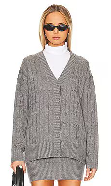 Daiva Cable Cardigan
                    
                    L'Academie | Revolve Clothing (Global)