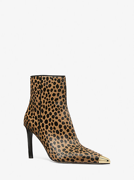 Kasia Cheetah Print Calf Hair Boot | Michael Kors US