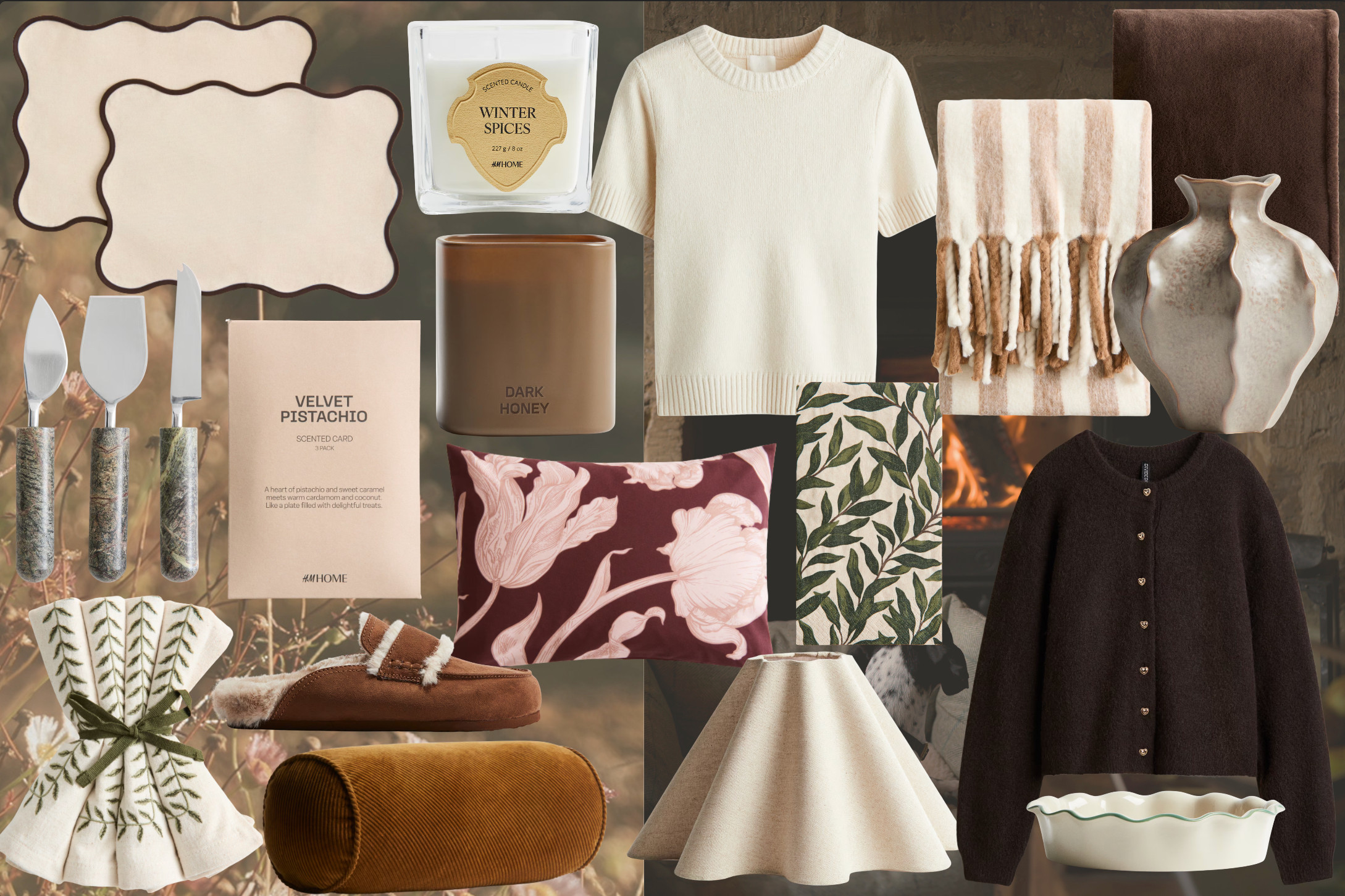 New in Autumn homeware and interiors from H&M 🦔 High-street Autumn decor. Cosy homeware, hosting season, classic knitwear and autumn candles.  

 #LTKuk #LTKautumn #LTKhome