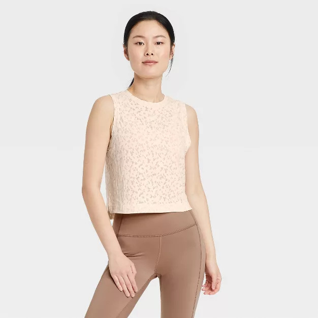 Women's Crop Active Tank Top - All in Motion™ | Target