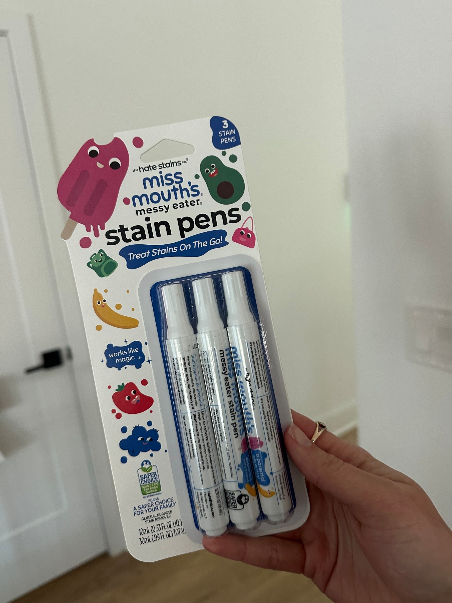 Miss Mouth's Messy Eater Stain Treater Pens for Baby & Kids, 3 Pack, Newborn & Baby Essentials, Stain Remover for Food, Grease, Coffee & More, Gentle on Laundry, Fabric & Underwear

#LTKTravel #LTKFindsUnder50 #LTKHome