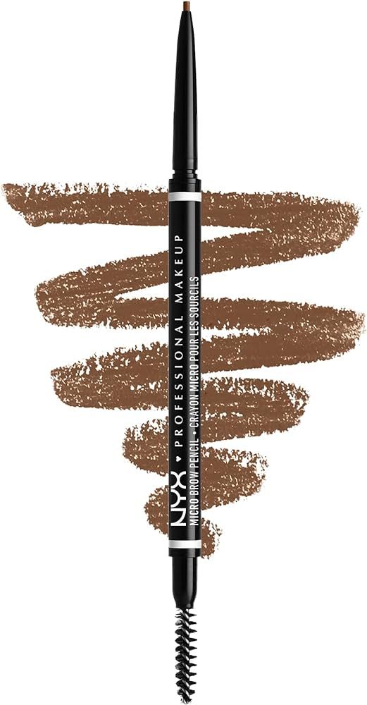 NYX PROFESSIONAL MAKEUP Micro Brow Pencil, Eyebrow Pencil - Cool Ash Brown (medium brown hair wit... | Amazon (US)