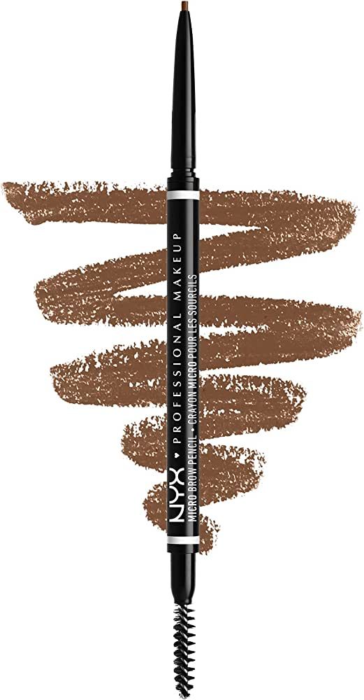 NYX PROFESSIONAL MAKEUP Micro Brow Pencil, Eyebrow Pencil - Cool Ash Brown (medium brown hair wit... | Amazon (US)