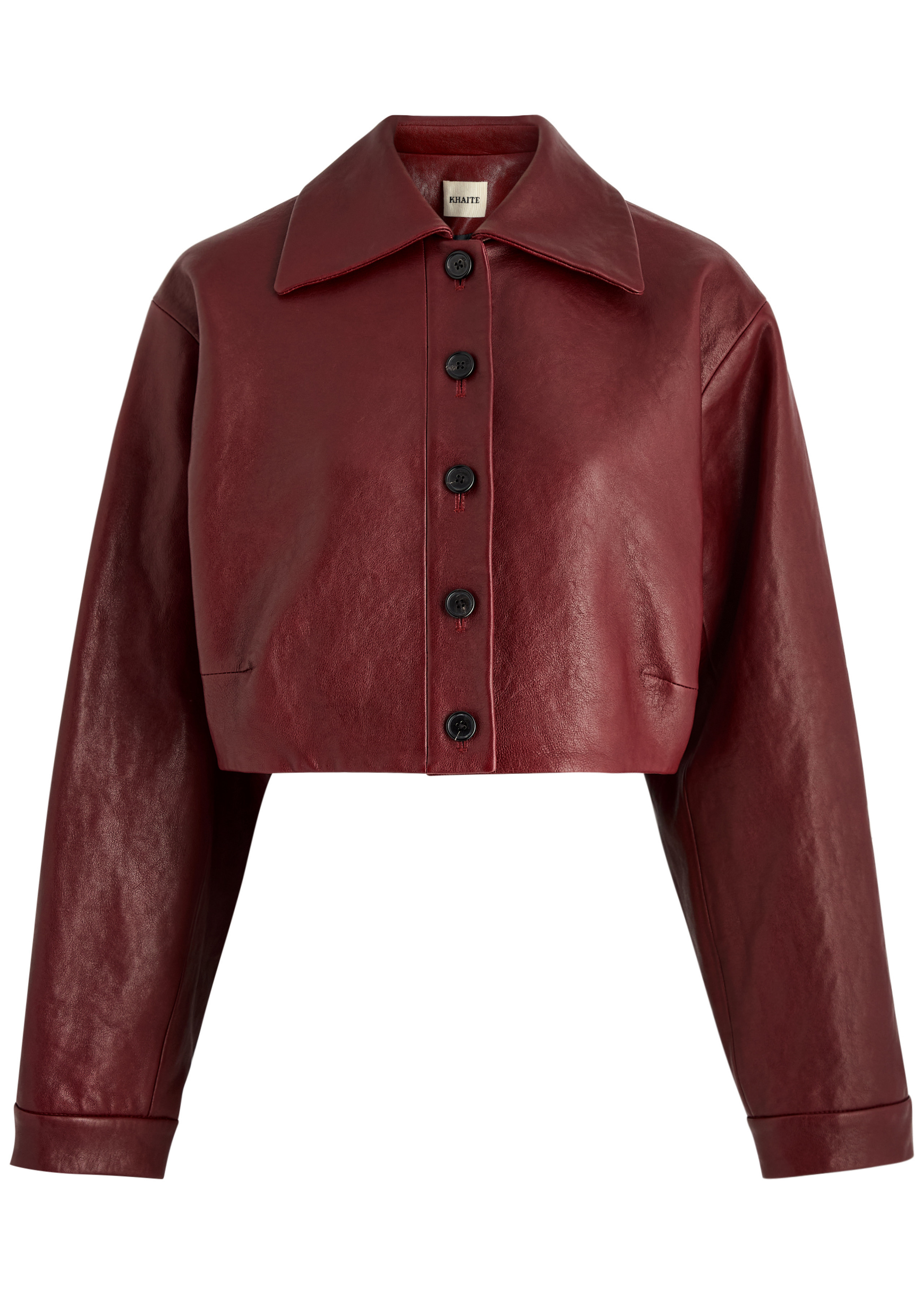 Sue cropped leather jacket | Harvey Nichols