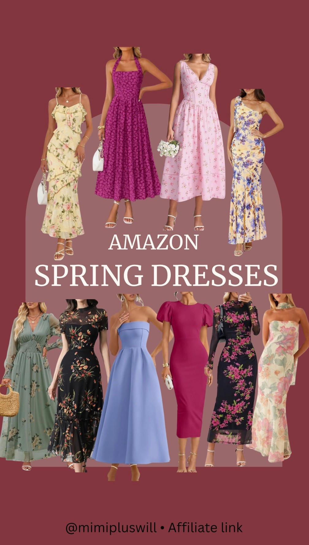 Amazon spring dresses for weddings and events!

Wedding guest dress | spring event | spring wedding | cocktail dress 
Follow @mimipluswill for more! 

#LTKValentine #LTKPetite #LTKWedding