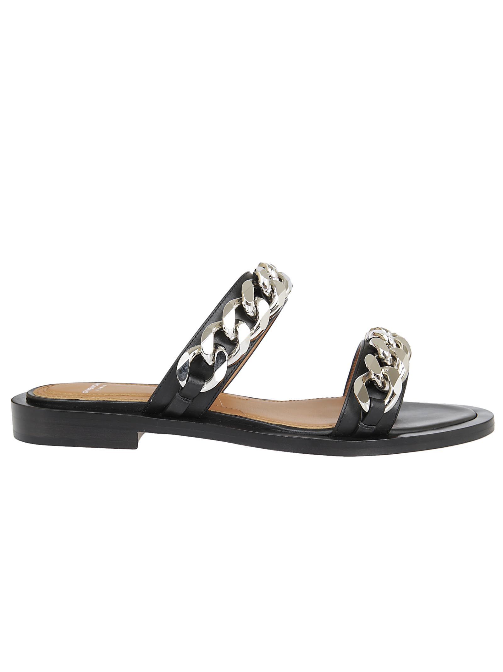 Givenchy Chain Flat Sandals | Italist.com US