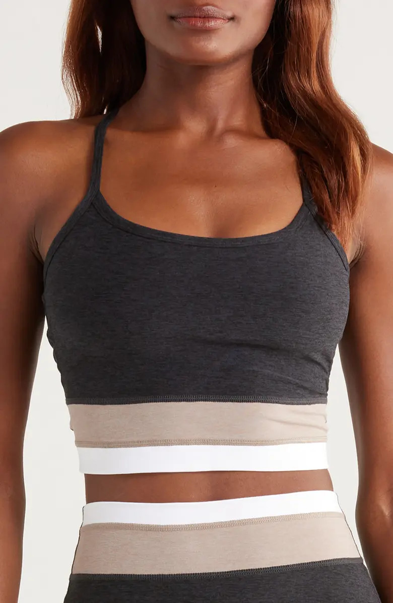 Colorblock Space Dye Crop Tank Top | Nordstrom