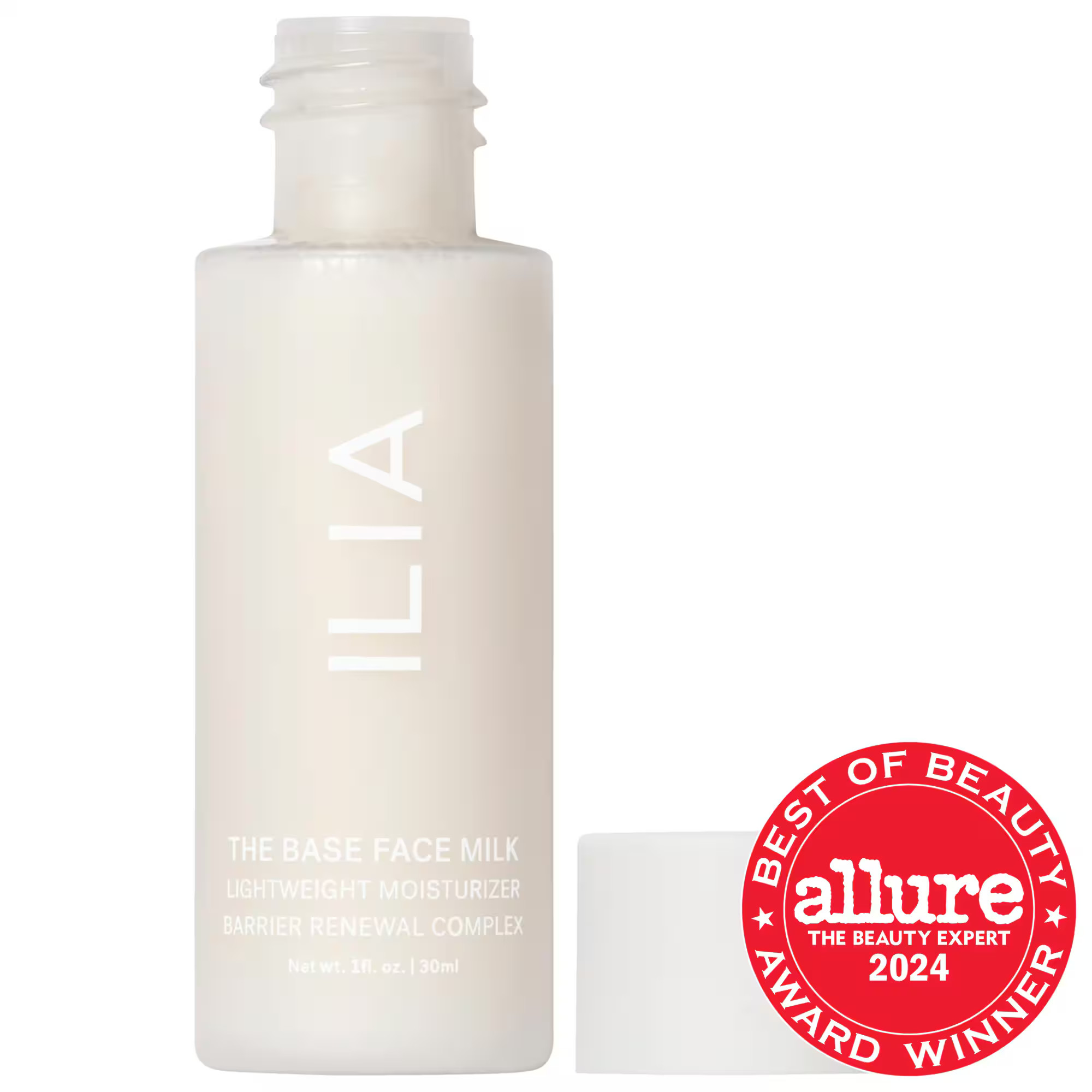 ILIA Mini The Base Face Milk Essence & Lightweight Moisturizer with Hyaluronic Acid 1 fl oz / 30 ml | Sephora (US)