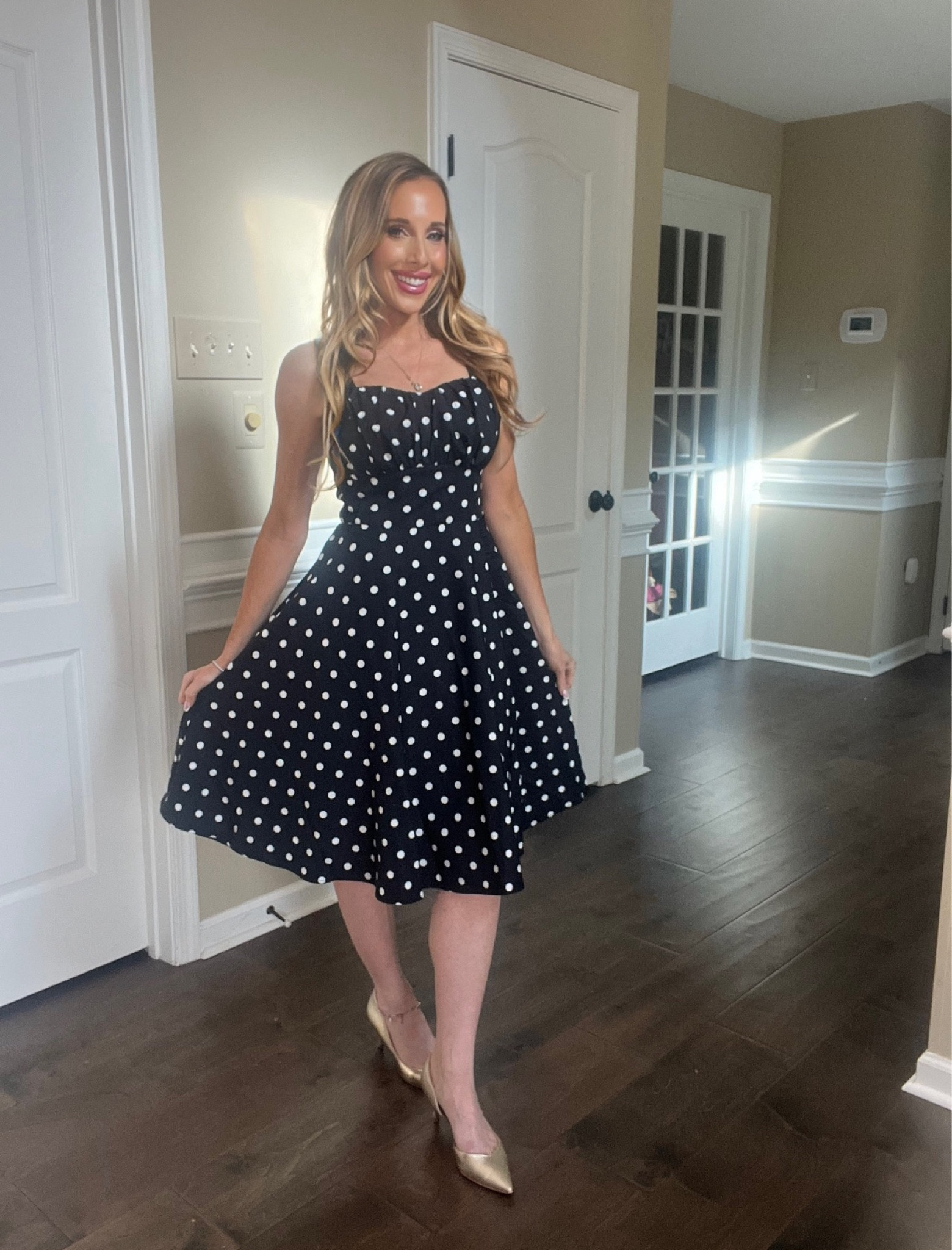 Beautiful polka dot midi dress ❤️❤️

#LTKBeauty #LTKSaleAlert #LTKStyleTip