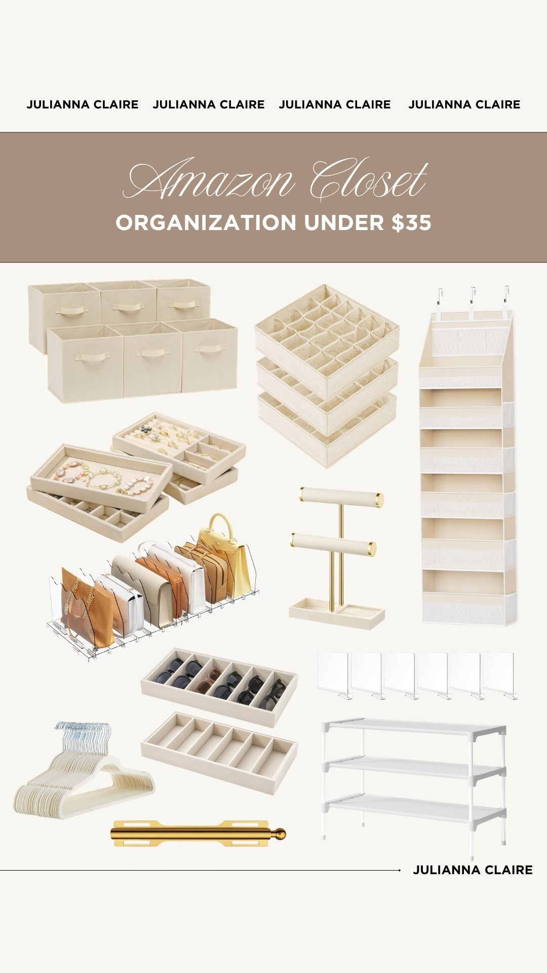 Amazon closet organization finds under $35!

#LTKHome